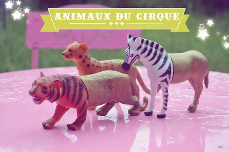 ★Circus Birthday : les animaux dorés★
