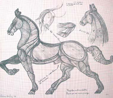 Etudes pour des chevaux - Ludovico de Luigi