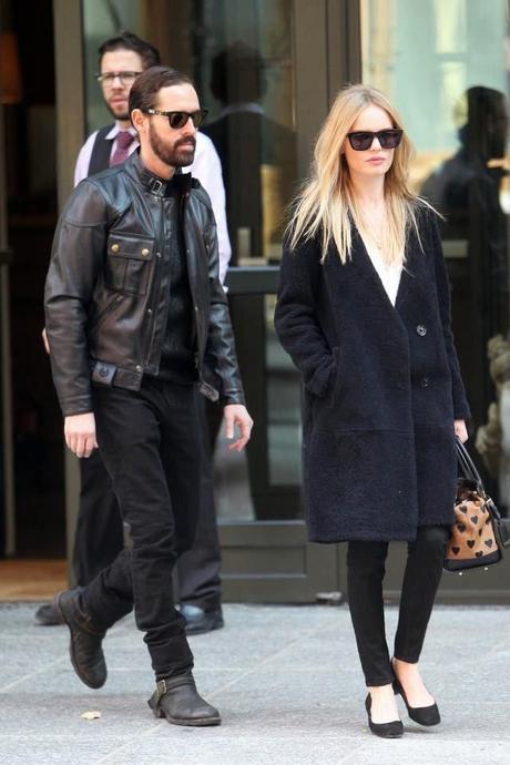 La valse des manteaux pour Kate Bosworth...