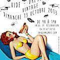 Vide dressing délicieusement happy & vintage chez in yoza ce week end ! 