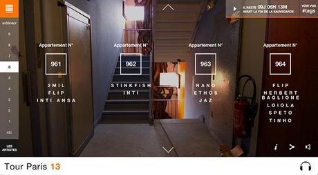 La Tour Paris 13, exemple de transmedia activism Tour.paris13.5