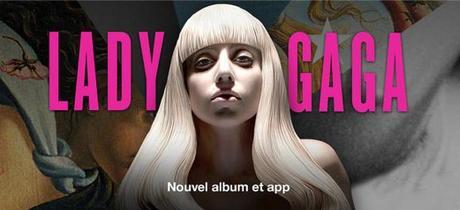 Lady Gaga sur iPhone, album + application...