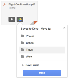 Attachment3 Gmail: sauvegardez vos pièces jointes directement sur Google Drive