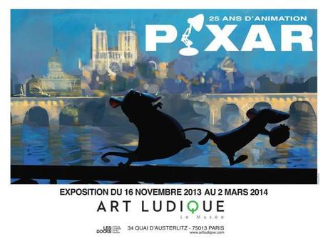 Exposition : 25 ans d’animation Pixar