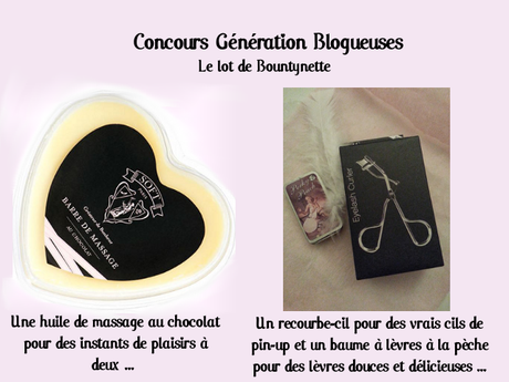 5ème lot offert par Bountynette