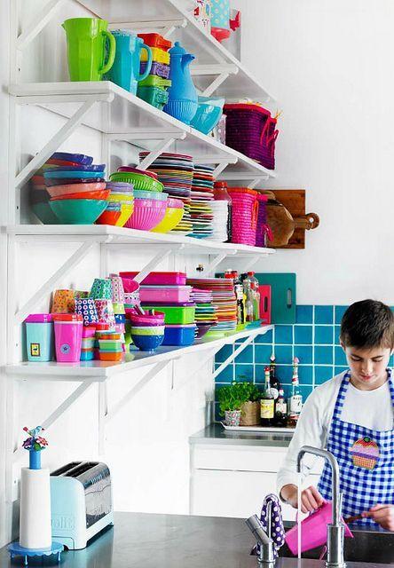 Arc en ciel à l'intérieur. Tendance ?