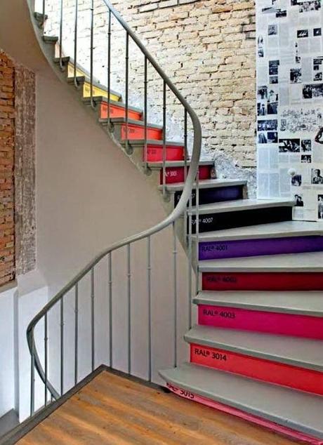 Arc en ciel à l'intérieur. Tendance ?