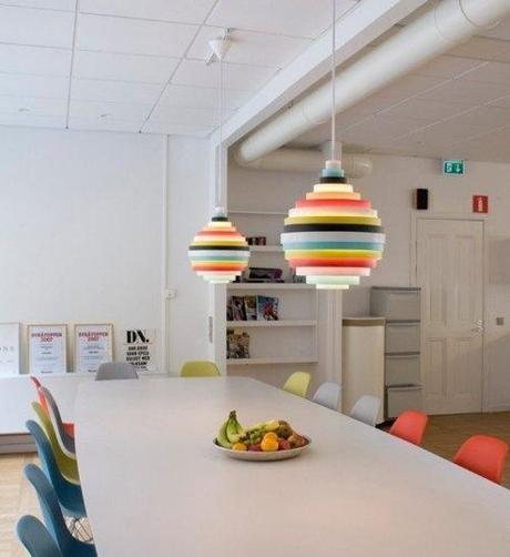 Arc en ciel à l'intérieur. Tendance ?