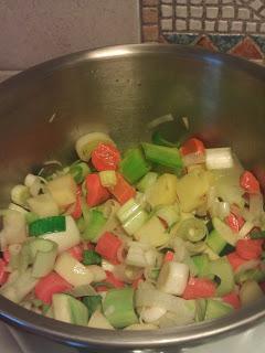 il fait froid, vite une bonne soupe de légumes