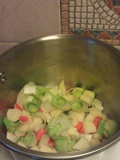 il fait froid, vite une bonne soupe de légumes