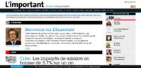 L'Important.fr sélectionne l'indispensable de l'actualité