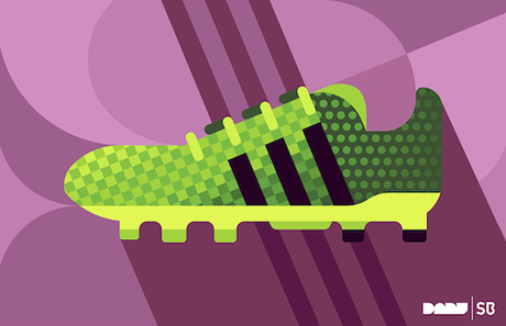 L’évolution de la Predator d’Adidas en dessin