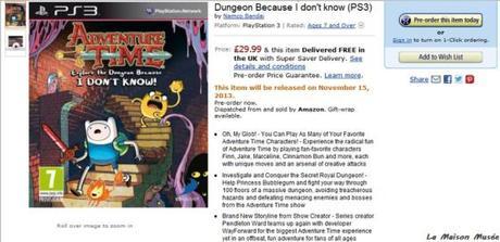 Amazon.co.uk Adventure Time Precommande