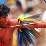 Les jeux indigènes au Brésil