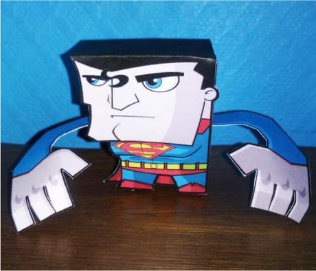 Blog_Paper_Toy_papertoy_Superman_Trevor_Frick_pic2 Superman de Trevor Frick