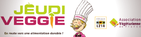 Manger végétarien (au moins) une fois par semaine avec les jeudi veggie ! Jeudi veggie