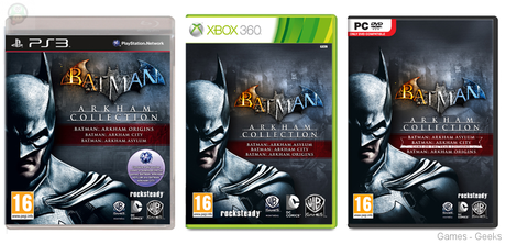 batman Batman Arkham Collection annoncé par Warner  xbox 360 PS3 Batman Arkham Collection 