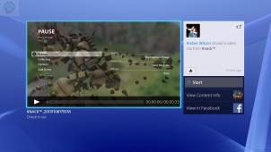  PS4 : Aperçu du dashboard  vidéo ps4 interface dashboard 