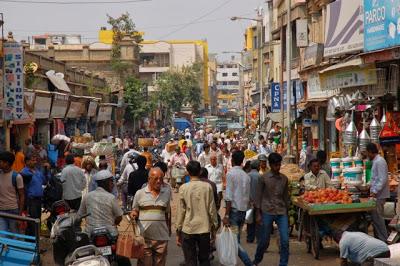 Les marchés à Bangalore