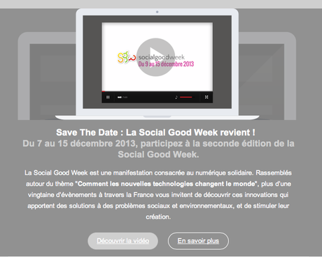 La social Good Week revient !