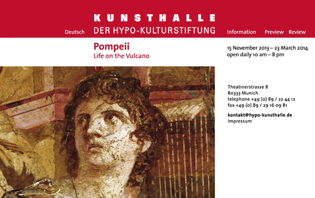 Pompéi, la vie sur le volcan. Une exposition de la Hypo-Kunsthalle de Munich