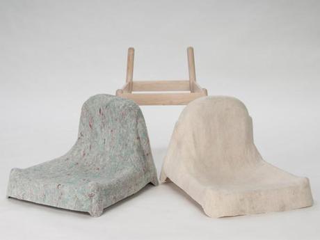 Felt Chair la chaise feutrée par Christian Juhl