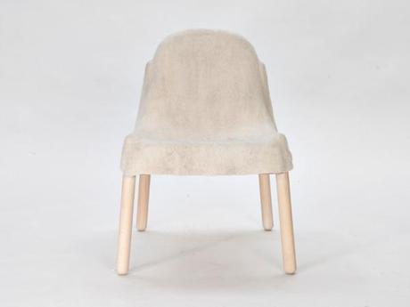 Felt Chair la chaise feutrée par Christian Juhl