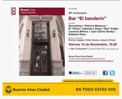 Le Museo Casa Carlos Gardel vous invite à l'anniversaire de El Banderín [à l'affiche]