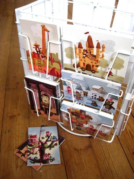 Studio Tomso illustrations cartes postales