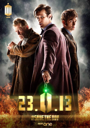 Doctor Who – The Day Of The Doctor – Nouveau poster et photo de David Tennant et Matt Smith