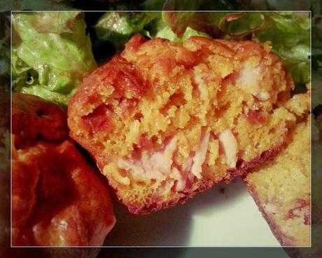 La Cuisine du Dimanche # 9 : Muffins salés au jambon et tomates séchées