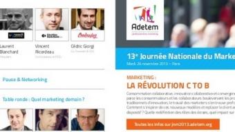 La révolution C to B, le thème de la 13ième journée nationale du Marketing