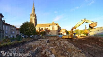 Des fouilles mettent au jour un monastère du XIème siècle à Aurillac