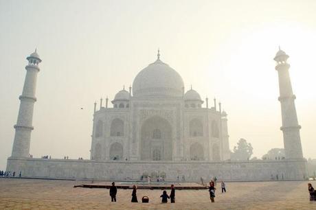 Le Taj Mahal s'éveil!