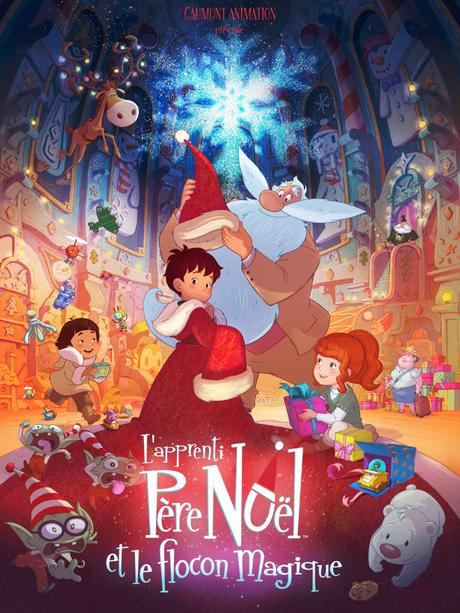 L'Apprenti Père Noël et le flocon magique - Affiche