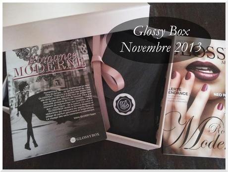 [Box] Glossy Box Moderne Romance Novembre 2013