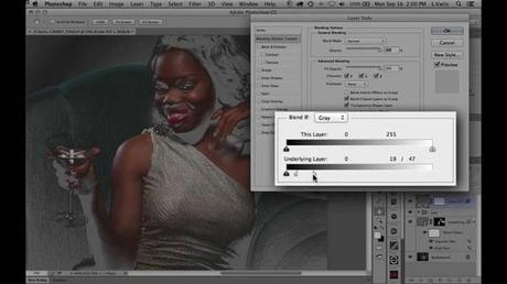 Lo Key Glamour Retouch in Photoshop