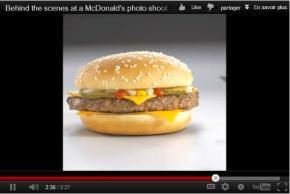 Pourquoi les burgers de chez Mcdo sont-ils si différents de la réalité?