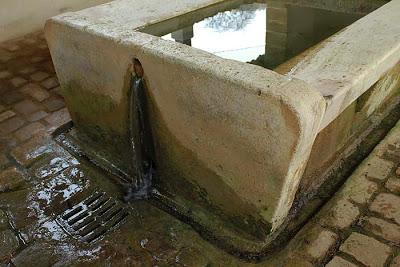Dans le lavoir d'Amance