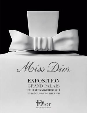 Miss Dior réinterprétée au Grand Palais jusqu'au 25 novembre