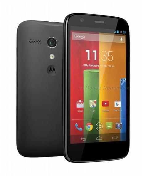 Motorola (Google) lance l’abordable smartphone Moto G