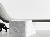 DESIGN: siège cuir marbre signé Grégoire Lafforest