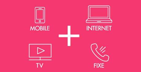 Forfait mobile, internet mobile 3Go + Internet – TV – téléphone à 39,90€/mois...