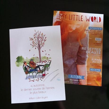 MY LITTLE [AUTOMNE] BOX...PAR HAYLEY