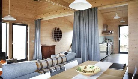 Cabane en bois, simplicité sur l’île de Skye