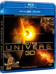  Notre Univers 3D en Blu ray  3D & Blu ray
