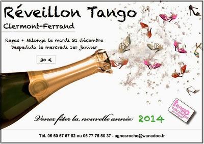Réveillon tango à Clermont-Ferrand [ici]