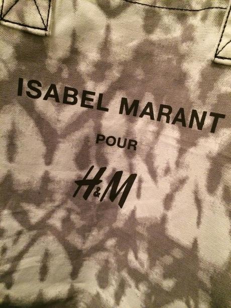 Mes achats de la vente Isabel Marant pour H&M...