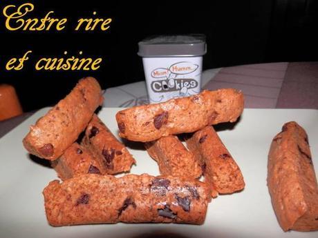 Fingers cookies au chocolat et poudre de noisettes Pb030006 sur Imagesia