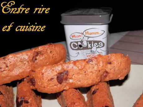 Fingers cookies au chocolat et poudre de noisettes Pb030011 sur Imagesia
